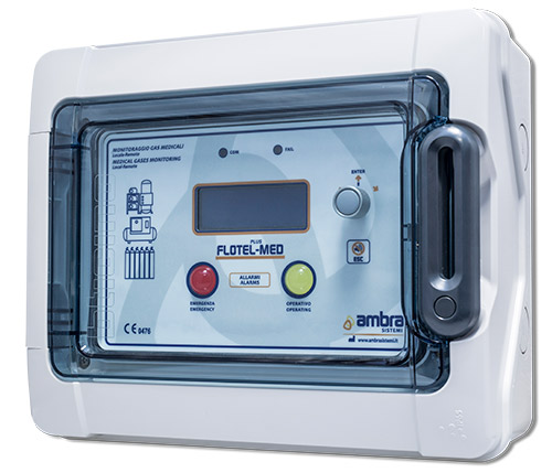 Local and remote monitoring for hospital gases 1
