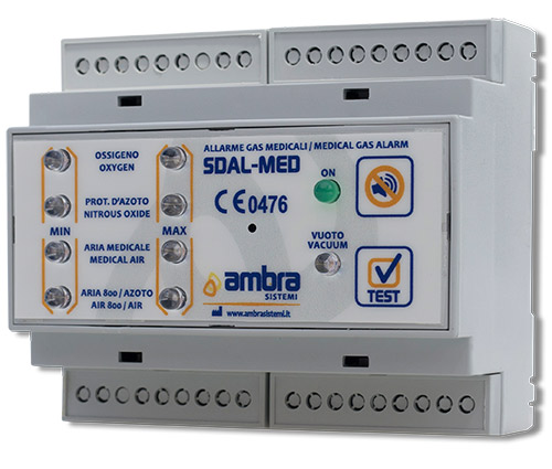 Second stage alarm for medical gases 1