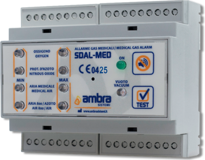 Alarm systems for medical gases 93/42/EEC