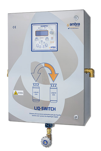 Switch over system for liquid nitrogen supply